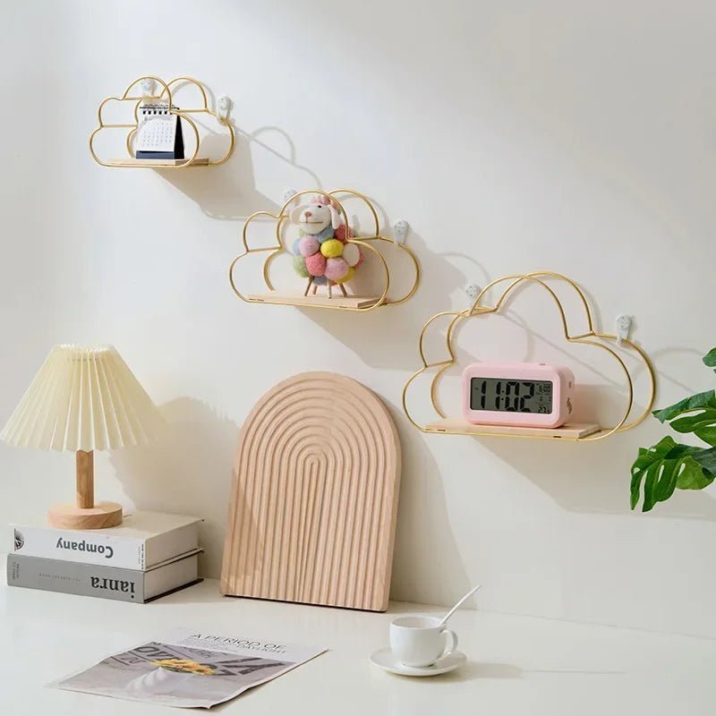 Étagère Murale - KidWallShelf™ - Or - le paradis des bébés