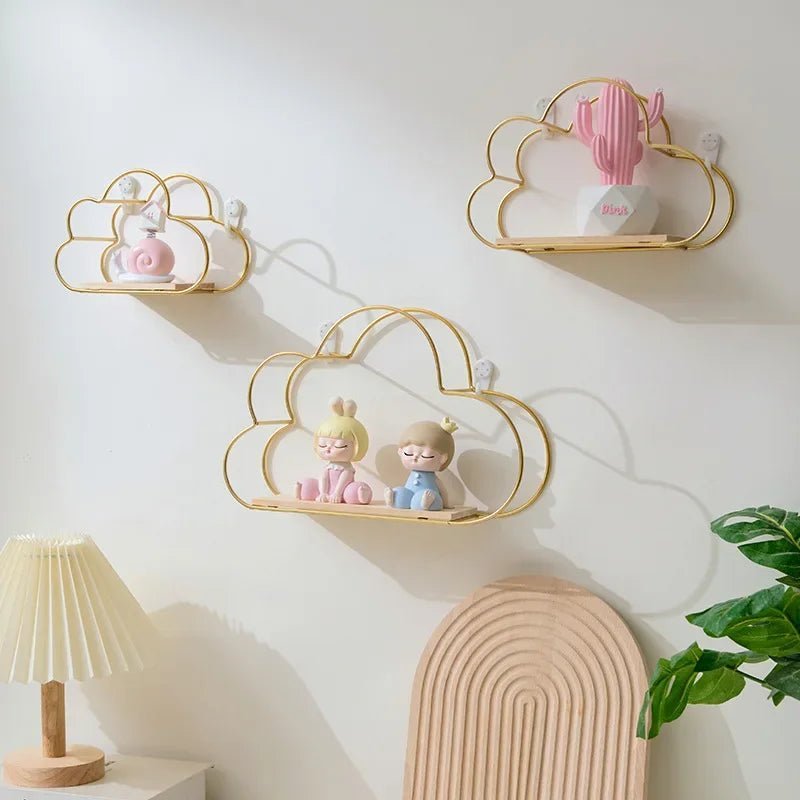 Étagère Murale - KidWallShelf™ - Or - le paradis des bébés
