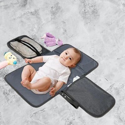 Matelas à Langer - DiaperChangingPad™ - Gris - le paradis des bébés